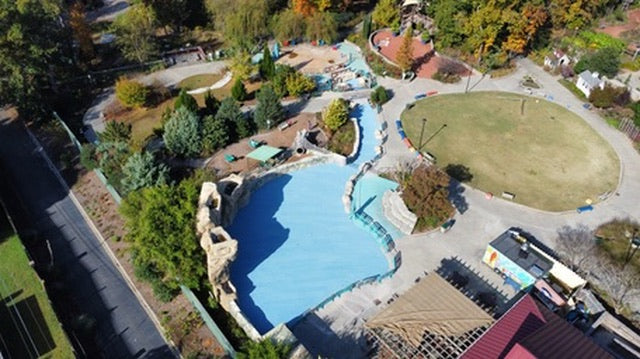 Riverbanks Zoo - After Rubber Surfacing Installation - Aerial view