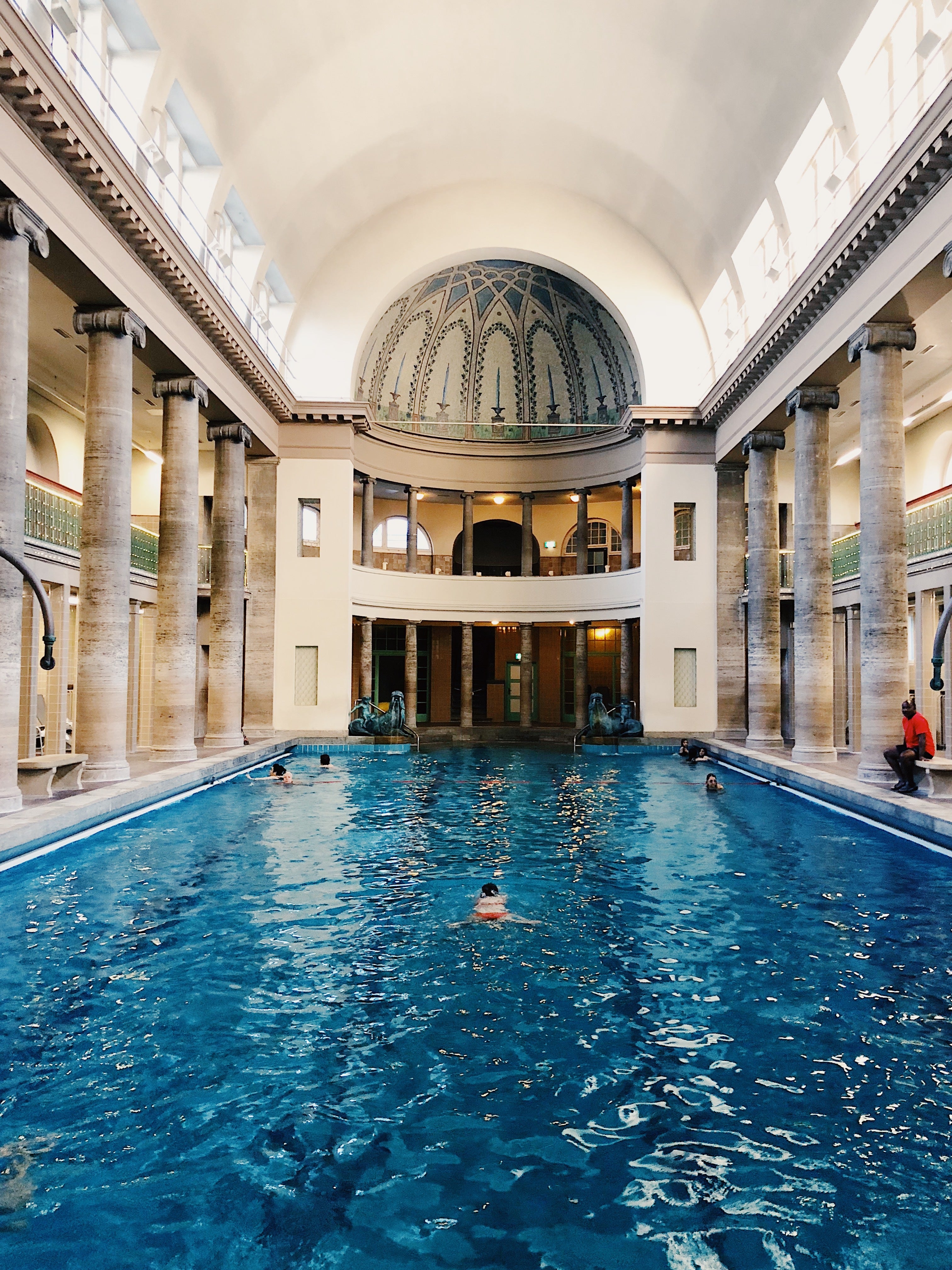 Large indoor pool