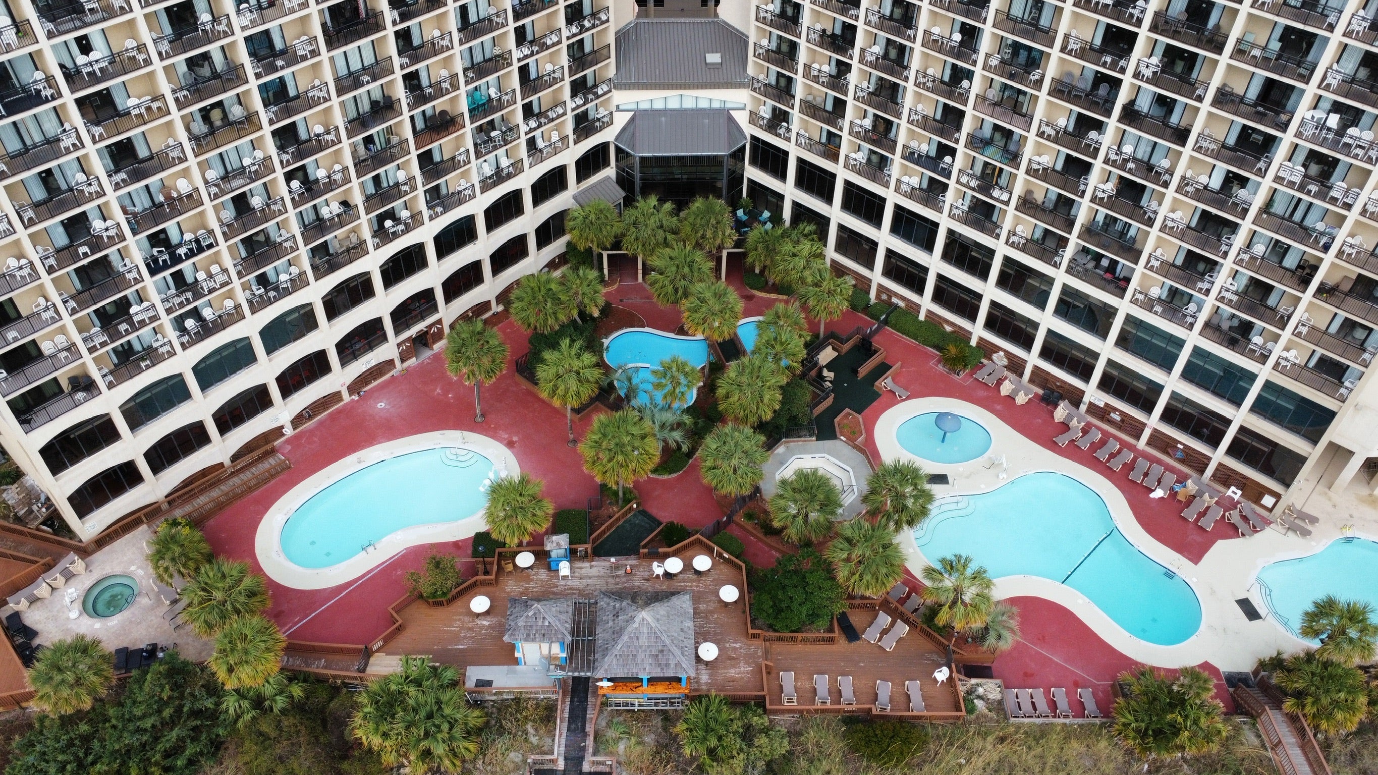 Myrtle Beach Cover without rubber surfacing - before 